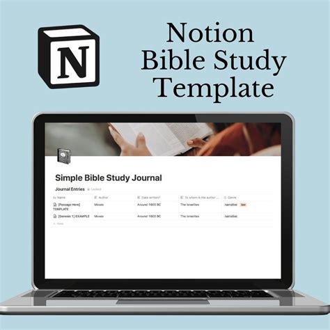 Notion Bible Study Template